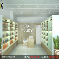 Thiết kế nội thất shop mỹ phẩm - Judy